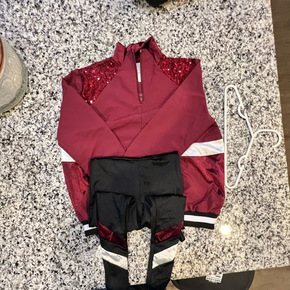 EUC WEISSMAN LOSE CONTROL DANCE COSTUME HIP HOP TAP JAZZ  2 PIECE XSC see chart - Picture 6 of 11